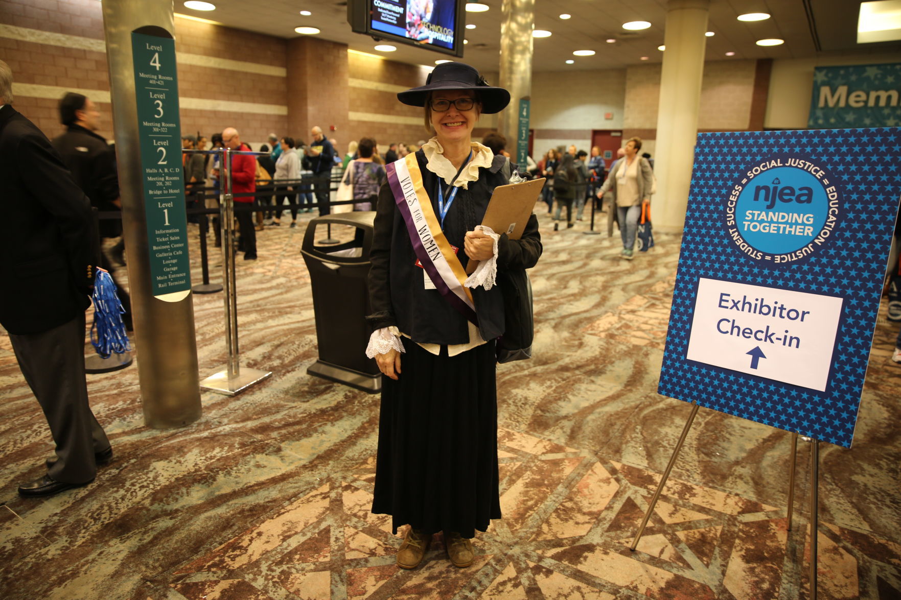 NJEA Convention in Atlantic City Nov. 7, 2019